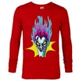 thumbnail image 1 of Disney Villains Hades Hot Head - Long Sleeve T-Shirt for Men – Customized-New Red, 1 of 5
