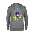 thumbnail image 1 of Disney Villains Hades Hot Head - Pullover Hoodie for Adults – Customized-Graphite Heather, 1 of 5