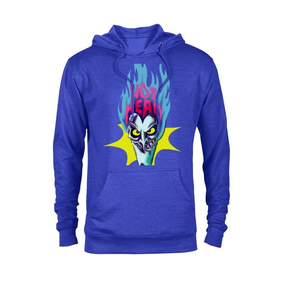 Disney Villains Hades Hot Head - Pullover Hoodie for Adults – Customized-Royal Heather