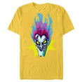 thumbnail image 1 of Disney Villains Hades Hot Head - Short Sleeve Blended T-Shirt for Adults – Customized-Yellow, 1 of 5