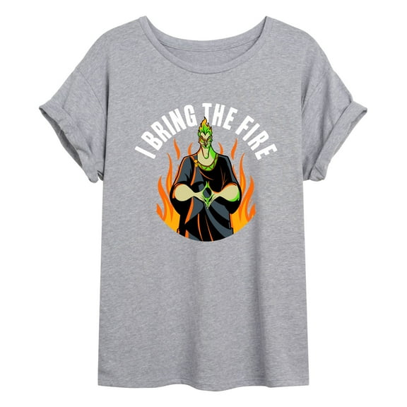 Disney Villains - Hades I Bring The Fire - Women's Oversized T-Shirt