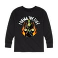 thumbnail image 1 of Disney Villains - Hades I Bring The Fire - Toddler And Youth Long Sleeve Graphic T-Shirt, 1 of 5
