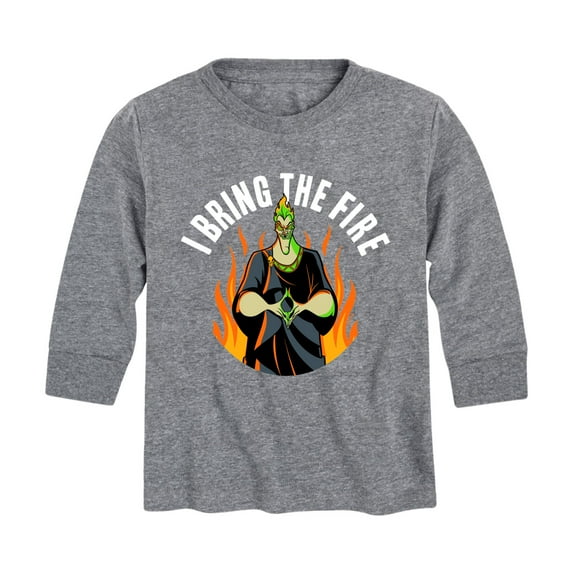 Disney Villains - Hades I Bring The Fire - Toddler And Youth Long Sleeve Graphic T-Shirt
