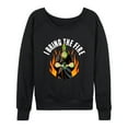 thumbnail image 1 of Disney Villains - Hades I Bring The Fire - Women's Lightweight French Terry Long Sleeve Shirt, 1 of 5