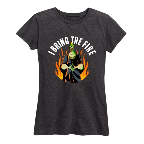 Disney Villains - Hades I Bring The Fire - Women's Short Sleeve Graphic T-Shirt