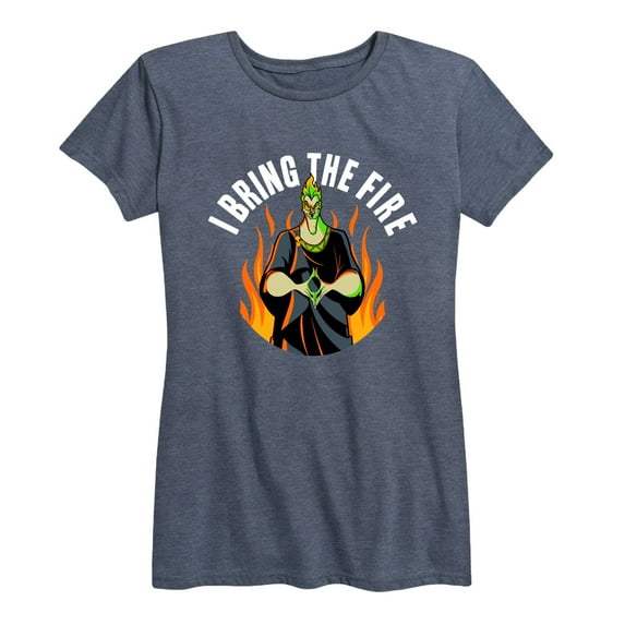 Disney Villains - Hades I Bring The Fire - Women's Short Sleeve Graphic T-Shirt