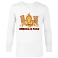 thumbnail image 1 of Disney Villains Hades I Bring the Fire - Long Sleeve T-Shirt for Men - Customized-White, 1 of 5