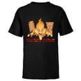 thumbnail image 1 of Disney Villains Hades I Bring the Fire - Short Sleeve T-Shirt for Kids - Customized-Black, 1 of 5