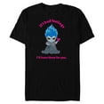 thumbnail image 1 of Disney Villains Hades If I Had Feelings - Short Sleeve Blended T-Shirt for Adults - Customized-Black, 1 of 5