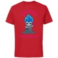 thumbnail image 1 of Disney Villains Hades If I Had Feelings Valentine’s Day - Short Sleeve Cotton T-Shirt for Adults - Customized-Red, 1 of 5