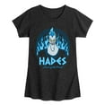 thumbnail image 1 of Disney Villains - Hades - Toddler & Youth Girls Short Sleeve Graphic T-Shirt, 1 of 5