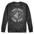 thumbnail image 1 of Disney Villains - Hades Too Hot For You - Men's Crew Neck Fleece Pullover, 1 of 5