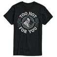 thumbnail image 1 of Disney Villains - Hades Too Hot For You - Men's Short Sleeve Graphic T-Shirt, 1 of 5