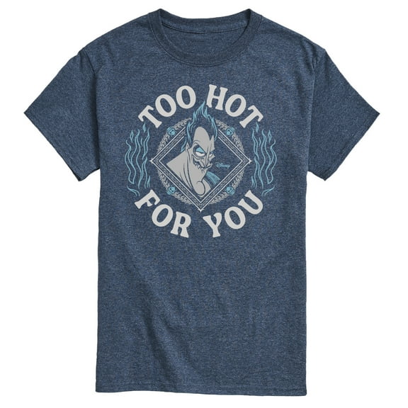 Disney Villains - Hades Too Hot For You - Men's Short Sleeve Graphic T-Shirt