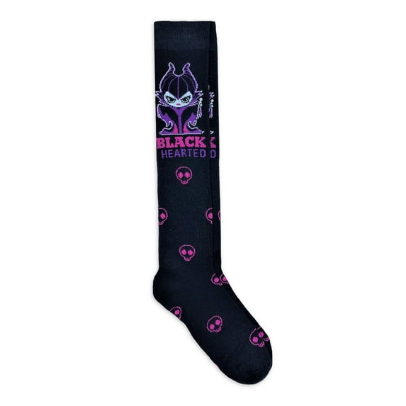 Disney Villains Halloween Women's Knee High Socks, 1-Pack, Size 4-10