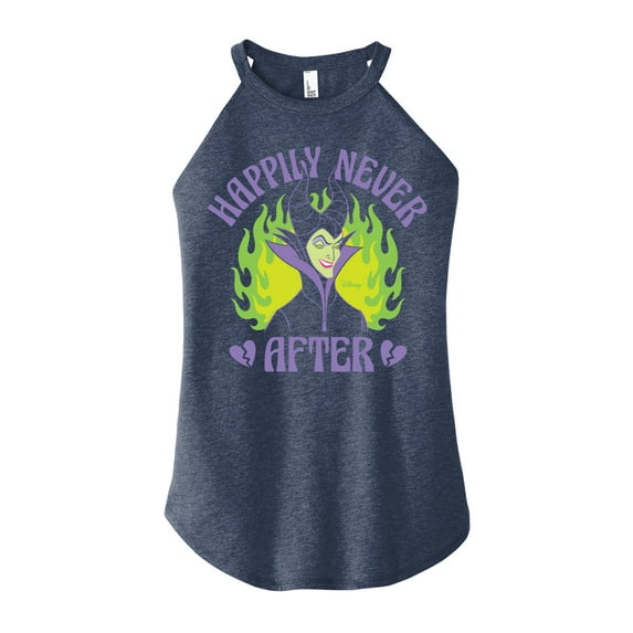 Disney Villains - Happily Never After - Juniors High Neck Tank Top