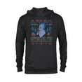 thumbnail image 1 of Disney Villains Hercules Hades Ugly Christmas Sweater - Pullover Hoodie for Adults - Customized-Black, 1 of 5