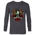 thumbnail image 1 of Disney Villains Holiday Christmas Maleficent Bad All Year - Long Sleeve T-Shirt for Men - Customized-Charcoal Heather, 1 of 5