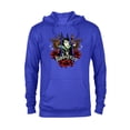 thumbnail image 1 of Disney Villains Holiday Christmas Maleficent Bad All Year - Pullover Hoodie for Adults - Customized-Royal, 1 of 5
