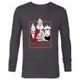 thumbnail image 1 of Disney Villains Holiday Christmas Naughty is the New Nice - Long Sleeve T-Shirt for Men - Customized-Charcoal Heather, 1 of 5