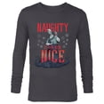 thumbnail image 1 of Disney Villains Holiday Hades Naughty is the New Nice - Long Sleeve T-Shirt for Men - Customized-Charcoal Heather, 1 of 5
