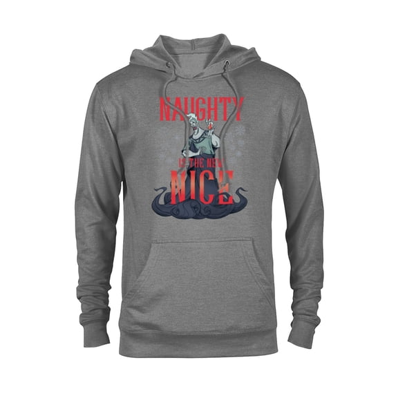Disney Villains Holiday Hades Naughty is the New Nice - Pullover Hoodie for Adults - Customized-Athletic Heather