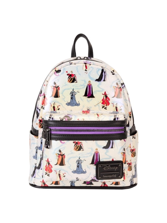 Disney Villains Iridescent Mini Backpack Loungefly 2024