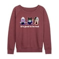 thumbnail image 1 of Disney Villains - It's Good To Be Bad - Women's Lightweight French Terry Long Sleeve Shirt, 1 of 5