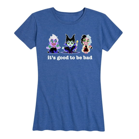 Disney Villains - It's Good To Be Bad - Women's Short Sleeve Graphic T-Shirt