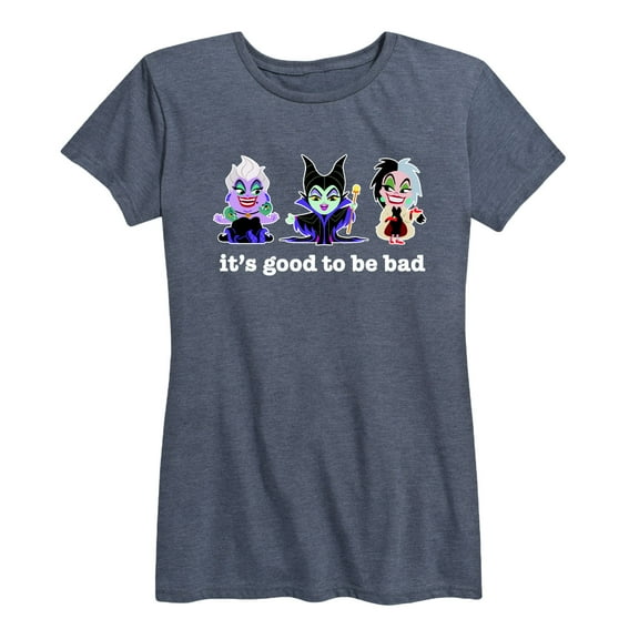 Disney Villains - It's Good To Be Bad - Women's Short Sleeve Graphic T-Shirt