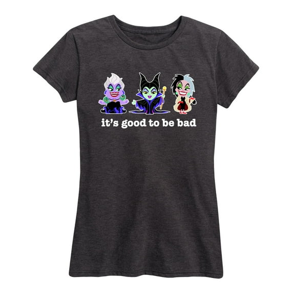 Disney Villains - It's Good To Be Bad - Women's Short Sleeve Graphic T-Shirt