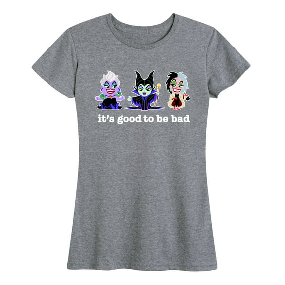 Disney Villains - It's Good To Be Bad - Women's Short Sleeve Graphic T-Shirt