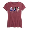 thumbnail image 1 of Disney Villains - It's Good To Be Bad - Women's Short Sleeve Graphic T-Shirt, 1 of 5