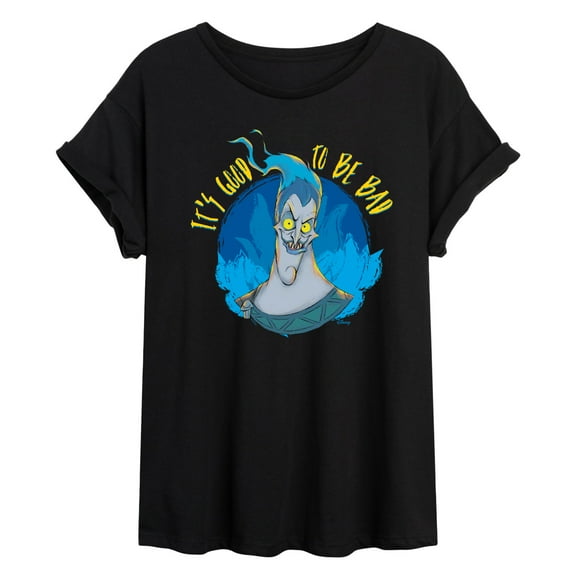 Disney Villains - Its Good To Be Bad Hades - Juniors Ideal Flowy Muscle T-Shirt