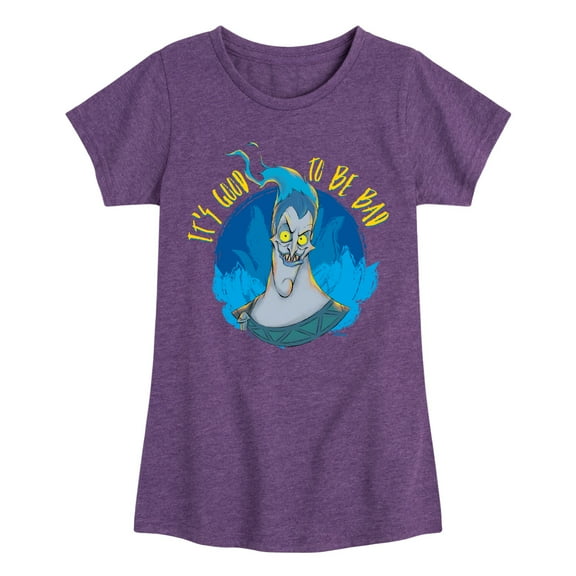 Disney Villains - Its Good To Be Bad Hades - Toddler & Youth Girls Short Sleeve Graphic T-Shirt