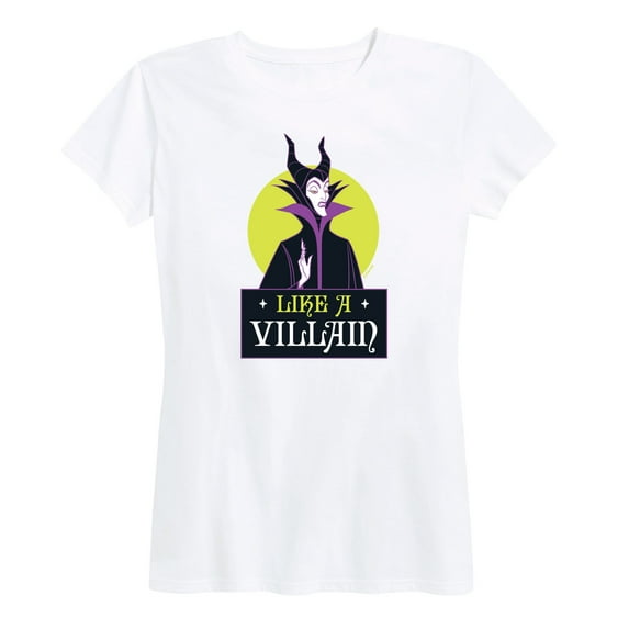 Disney Villains - Like A Villian - Women's Short Sleeve Graphic T-Shirt