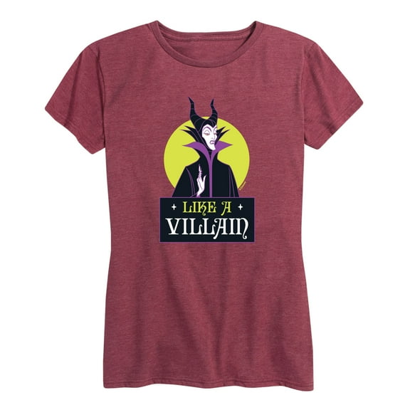 Disney Villains - Like A Villian - Women's Short Sleeve Graphic T-Shirt