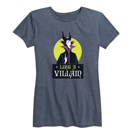 Disney Villains - Like A Villian - Women's Short Sleeve Graphic T-Shirt