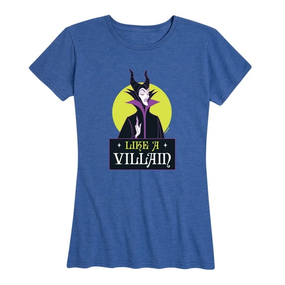 Disney Villains - Like A Villian - Women's Short Sleeve Graphic T-Shirt