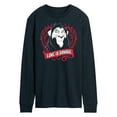 thumbnail image 1 of Disney Villains - Love Is Savage - Men's Long Sleeve T-Shirt, 1 of 5