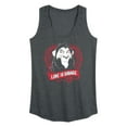 thumbnail image 1 of Disney Villains - Love Is Savage - Women's Racerback Tank Top, 1 of 5