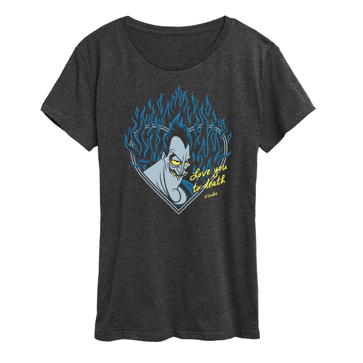 Disney Villains - Love You To Death - Women's Short Sleeve Graphic T ...