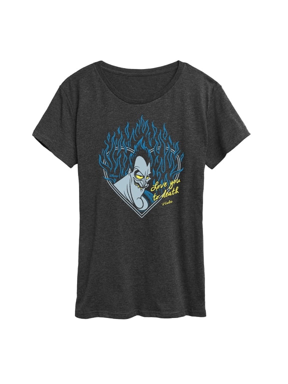 Disney Villains - Love You To Death - Women's Short Sleeve Graphic T-Shirt