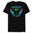 thumbnail image 1 of Disney Villains Maleficent 90s Rock Band Neon T-Shirt- Short Sleeve Blended T-Shirt for Adults - Customized-Black, 1 of 5