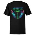 thumbnail image 1 of Disney Villains Maleficent 90s Rock Band Neon T-Shirt - Short Sleeve T-Shirt for Kids - Customized-Black, 1 of 5