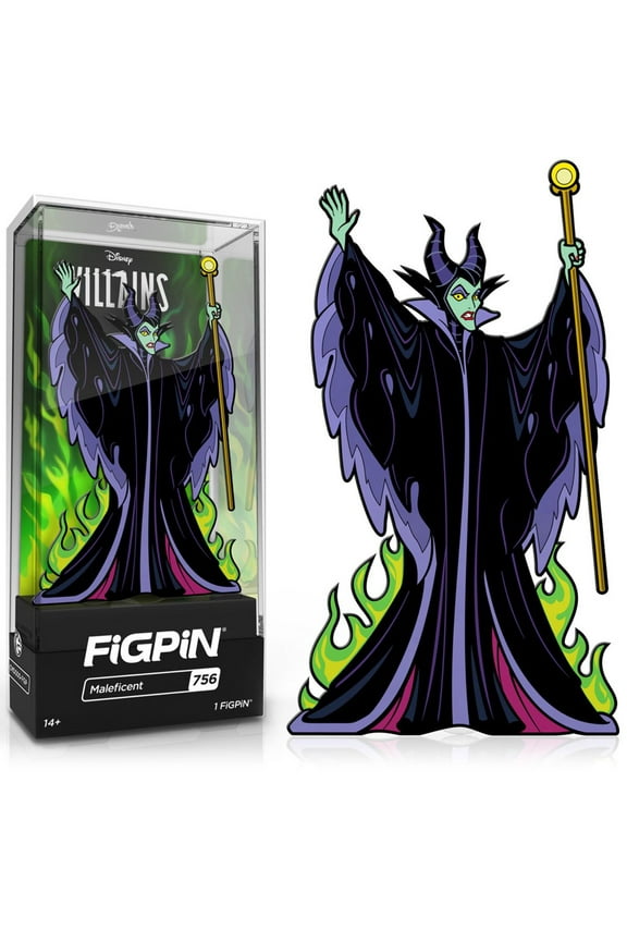 Disney Villains Maleficent FiGPiN Classic Enamel Pin