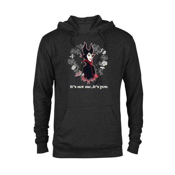 Disney Villains Maleficent It’s Not Me, It’s You - Pullover Hoodie for Adults - Customized-Black