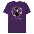 thumbnail image 1 of Disney Villains Maleficent It’s Not Me, It’s You - Short Sleeve Blended T-Shirt for Adults - Customized-Purple, 1 of 5