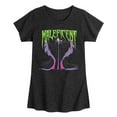 thumbnail image 1 of Disney Villains - Maleficent - Toddler & Youth Girls Short Sleeve Graphic T-Shirt, 1 of 5