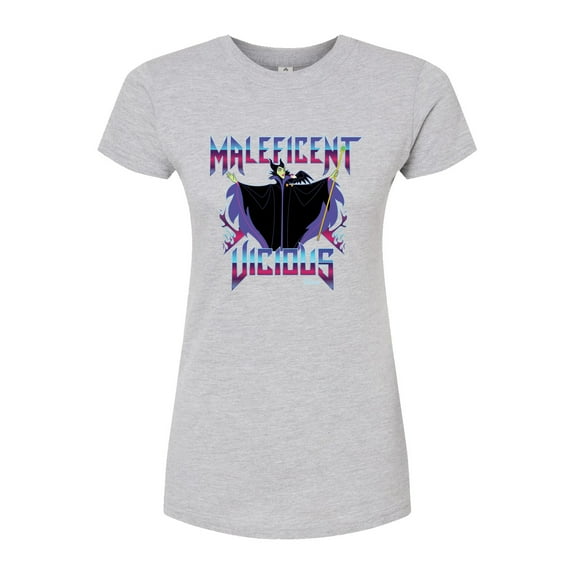 Disney Villains - Maleficent Vicious - Juniors Fitted Graphic T-Shirt